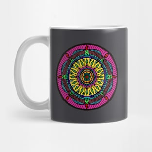 Mandala in bright colors Mug